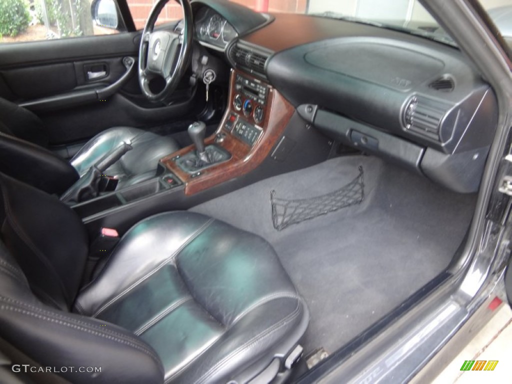 Black Interior 1999 BMW Z3 2.8 Coupe Photo #82748506