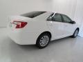 2013 Super White Toyota Camry LE  photo #17