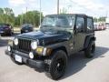 Moss Green Pearlcoat 2005 Jeep Wrangler Willys Edition 4x4