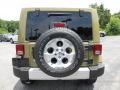 2013 Commando Green Jeep Wrangler Sahara 4x4  photo #6