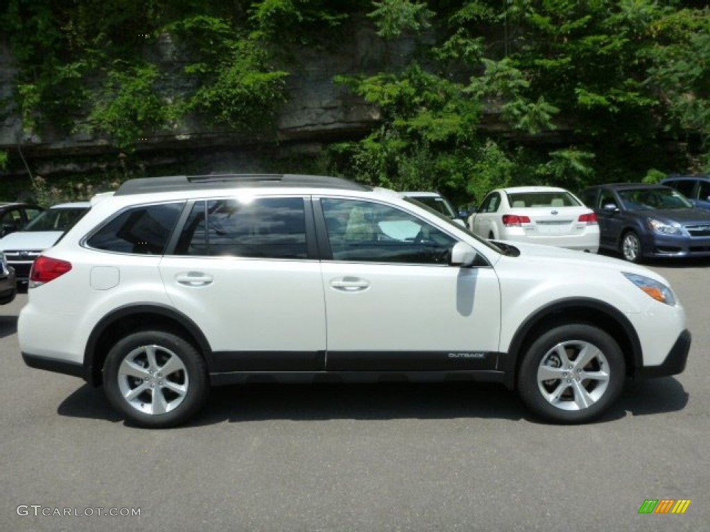 Satin White Pearl 2014 Subaru Outback 3.6R Limited Exterior Photo #82749943