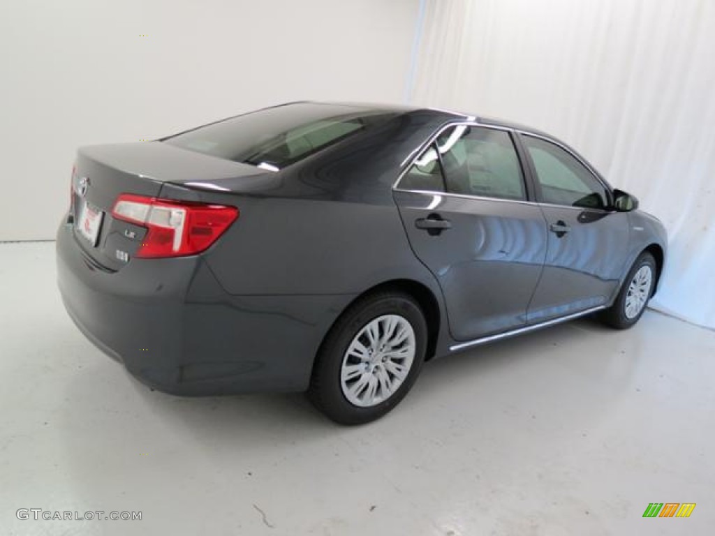 2013 Camry Hybrid LE - Magnetic Gray Metallic / Light Gray photo #17