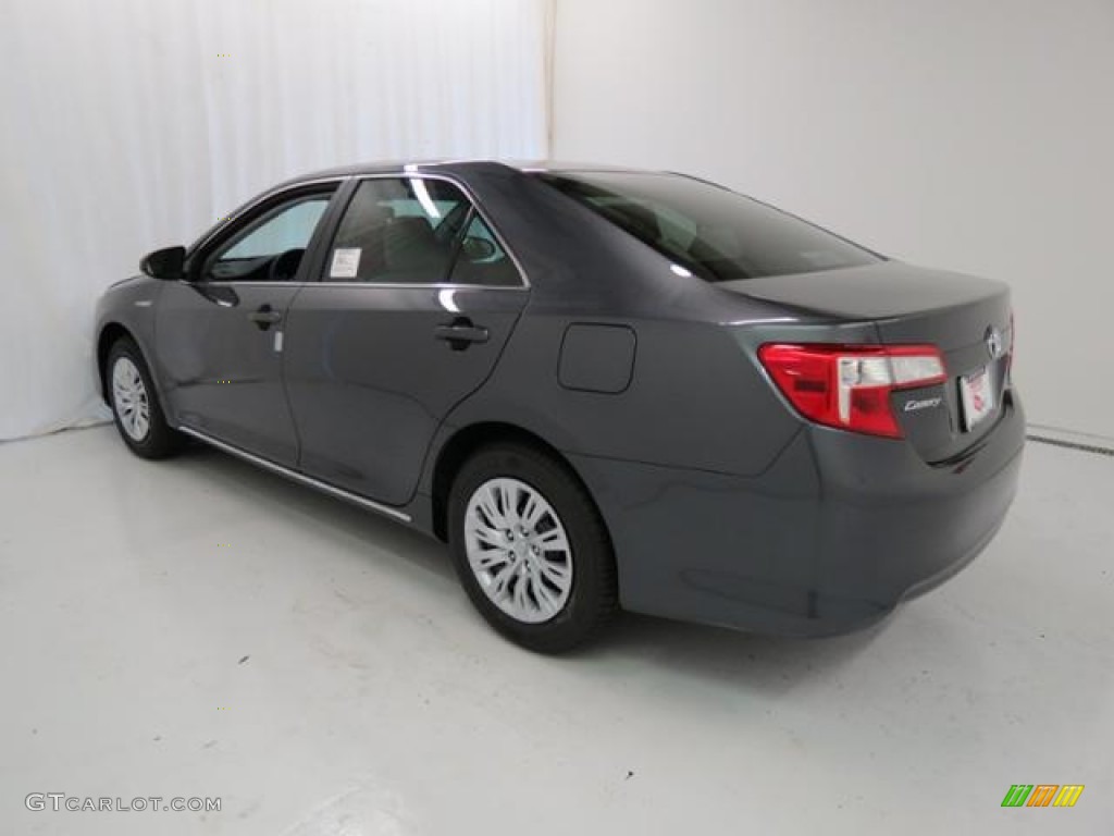 2013 Camry Hybrid LE - Magnetic Gray Metallic / Light Gray photo #19