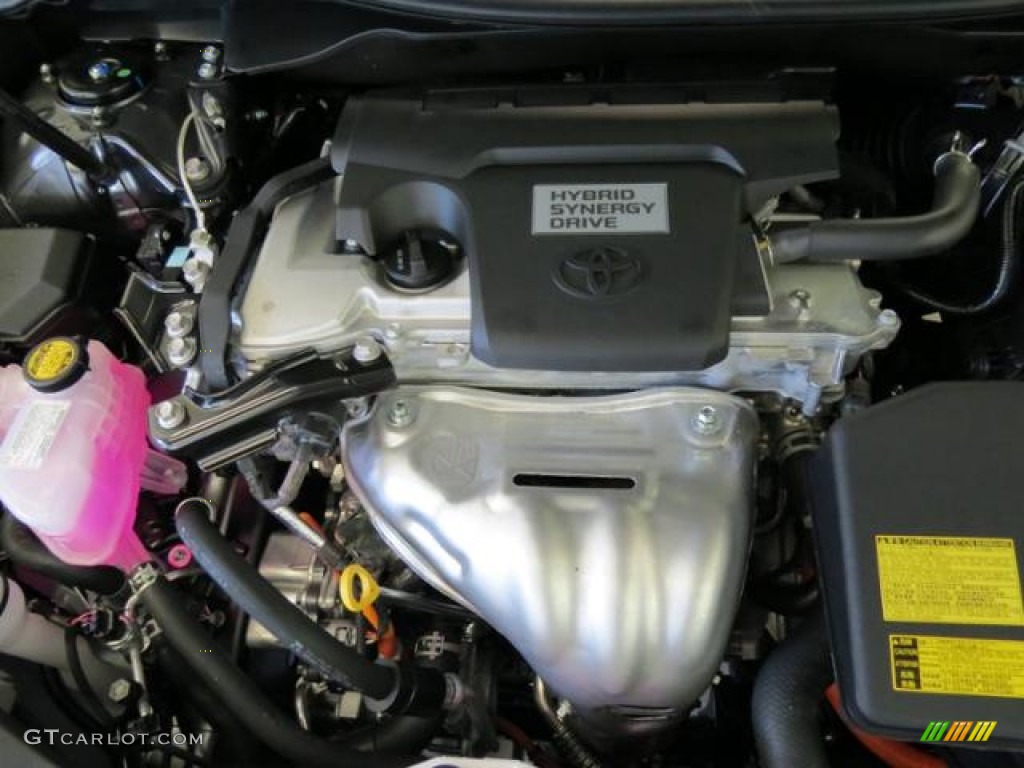 2013 Camry Hybrid LE - Magnetic Gray Metallic / Light Gray photo #20