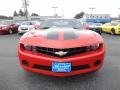 2013 Inferno Orange Metallic Chevrolet Camaro LS Coupe  photo #2