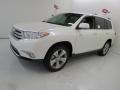 2013 Blizzard White Pearl Toyota Highlander Limited  photo #3