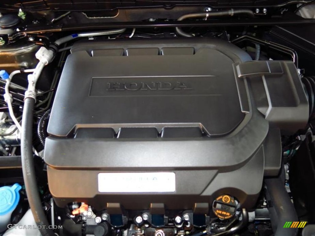 2013 Accord EX-L V6 Sedan - Hematite Metallic / Black photo #5