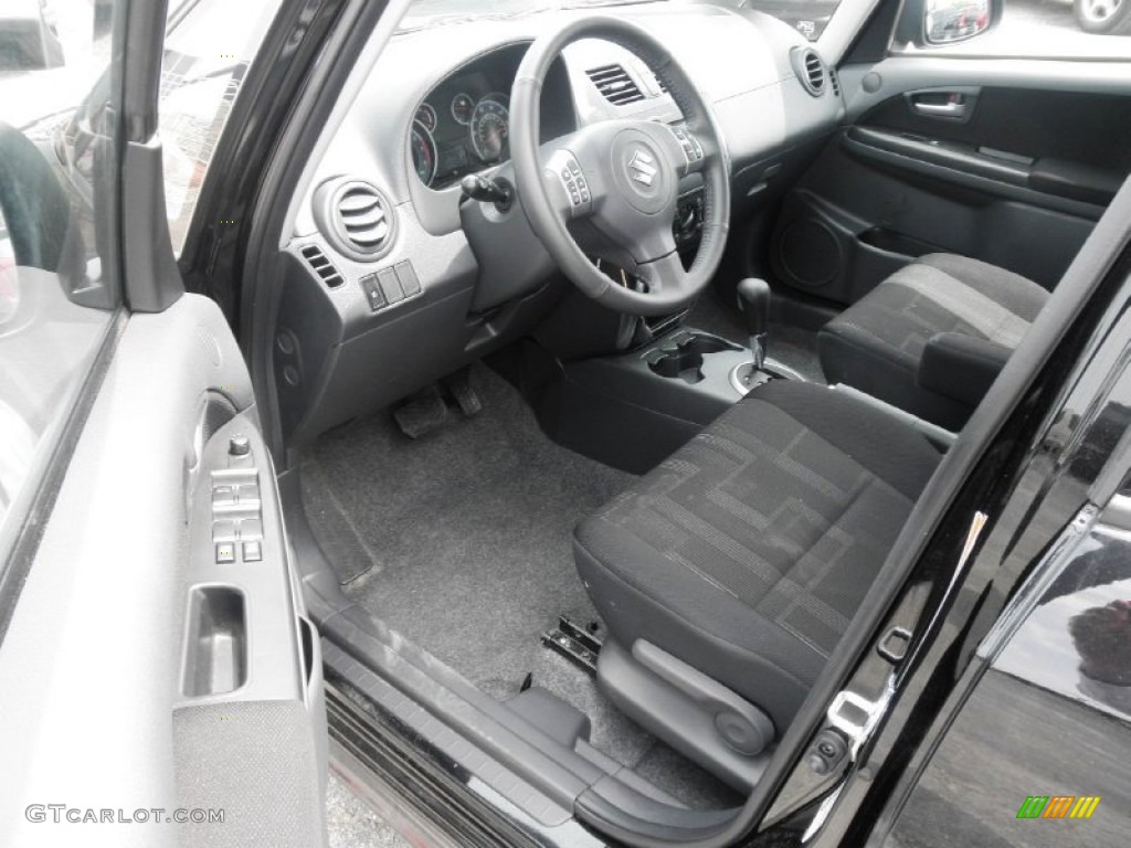 Black Interior 2012 Suzuki SX4 SportBack Photo #82752910