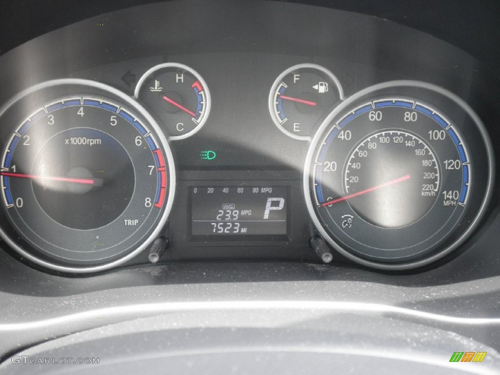 2012 Suzuki SX4 SportBack Gauges Photos