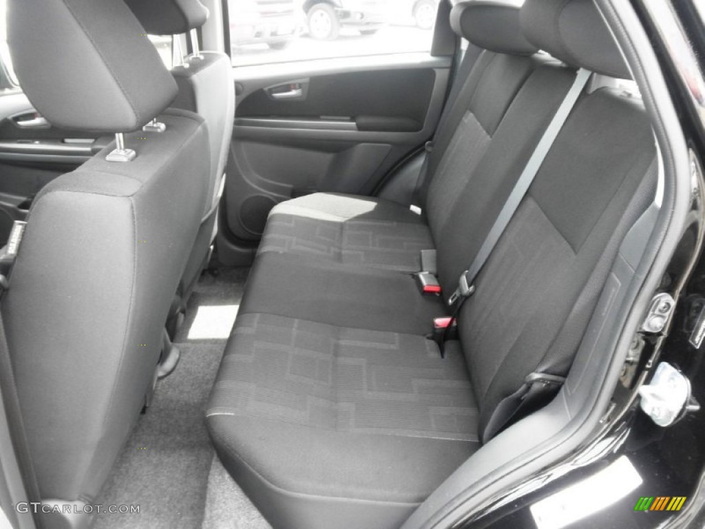 Black Interior 2012 Suzuki SX4 SportBack Photo #82753129
