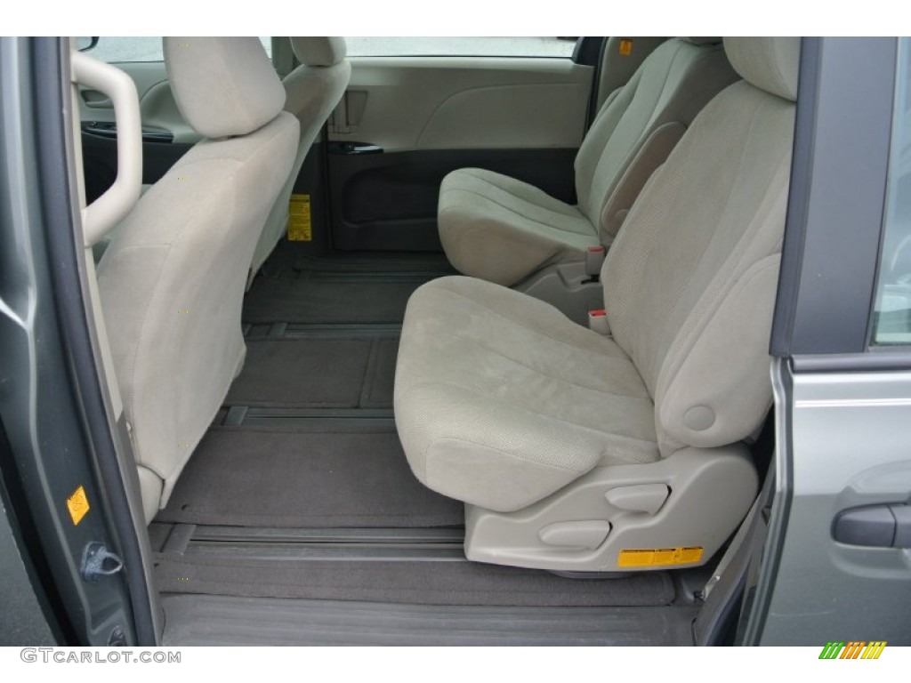 2011 Toyota Sienna V6 Rear Seat Photo #82753301