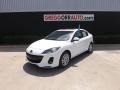 2013 Crystal White Pearl Mica Mazda MAZDA3 i Grand Touring 4 Door  photo #2