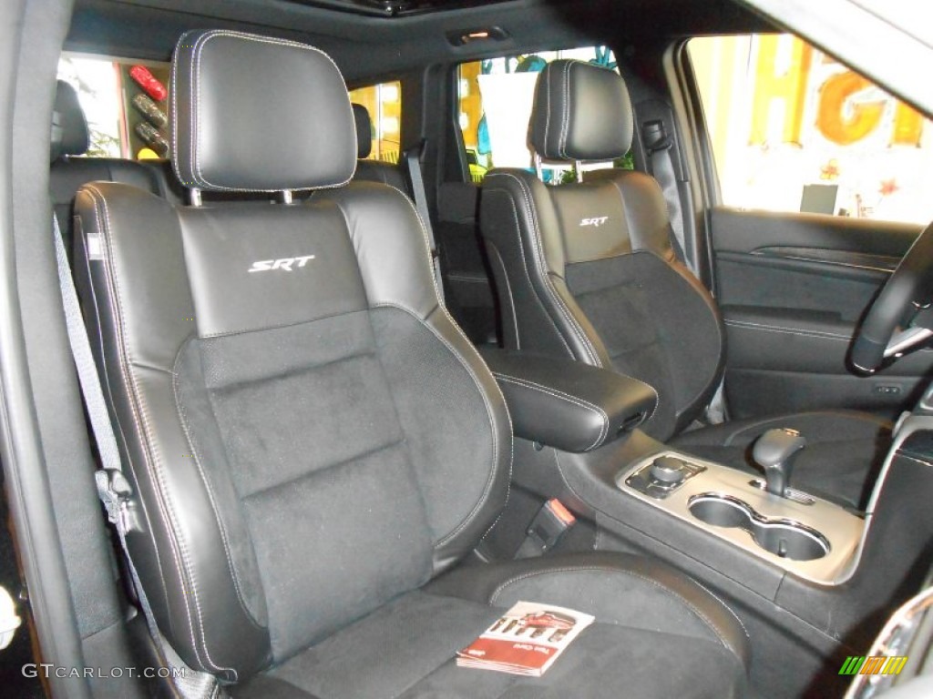 2014 Jeep Grand Cherokee SRT 4x4 Front Seat Photo #82753627