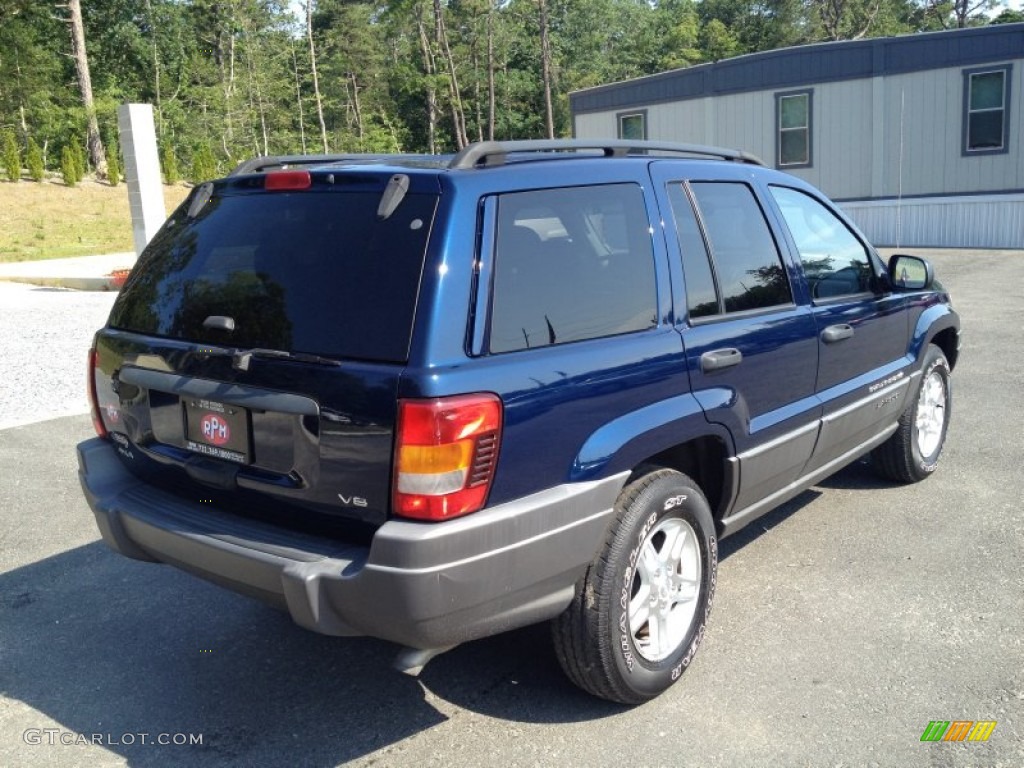 2002 Grand Cherokee Laredo 4x4 - Patriot Blue Pearlcoat / Dark Slate Gray photo #12