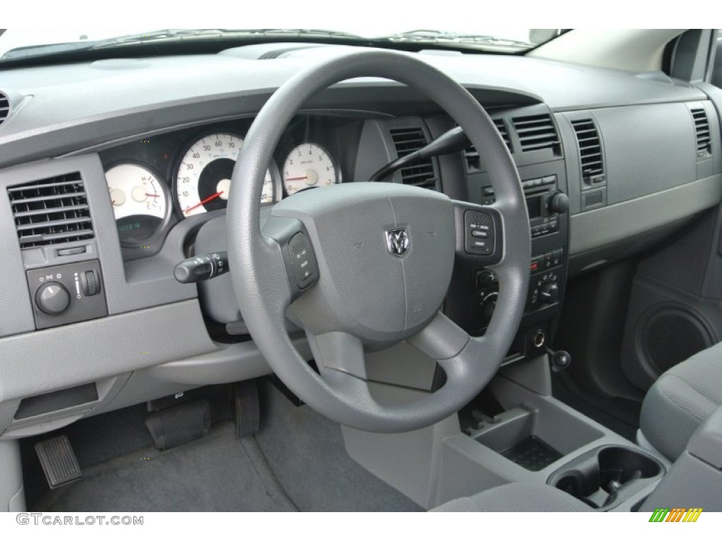 2004 Dodge Durango ST Medium Slate Gray Steering Wheel Photo #82754812