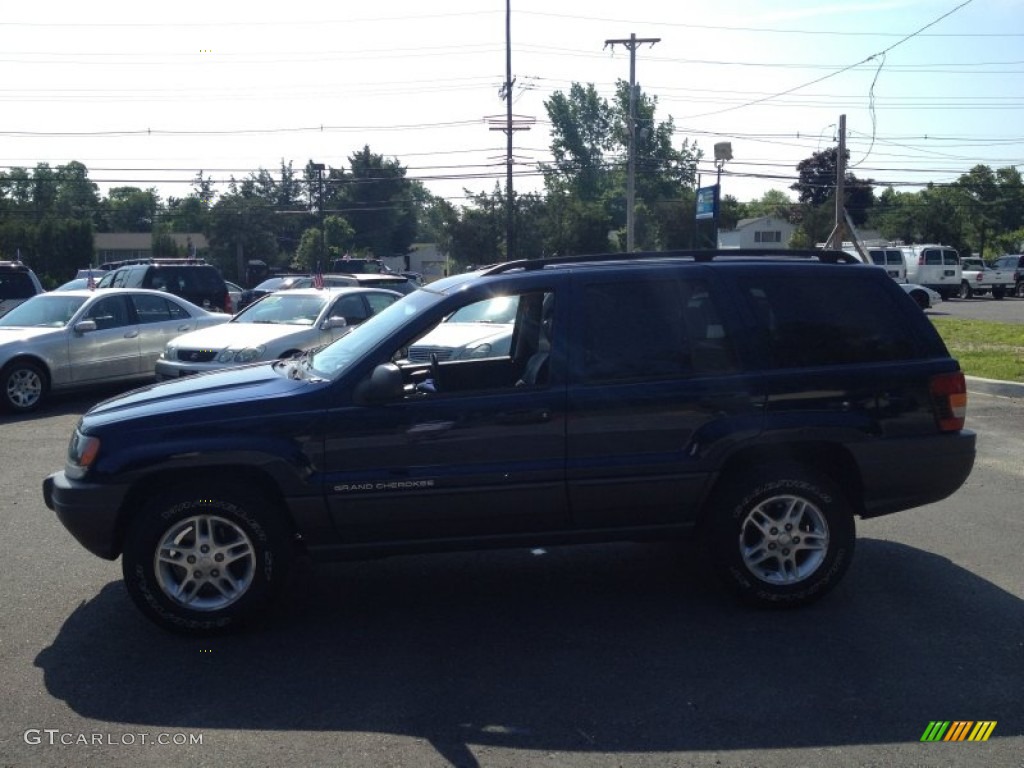 2002 Grand Cherokee Laredo 4x4 - Patriot Blue Pearlcoat / Dark Slate Gray photo #18