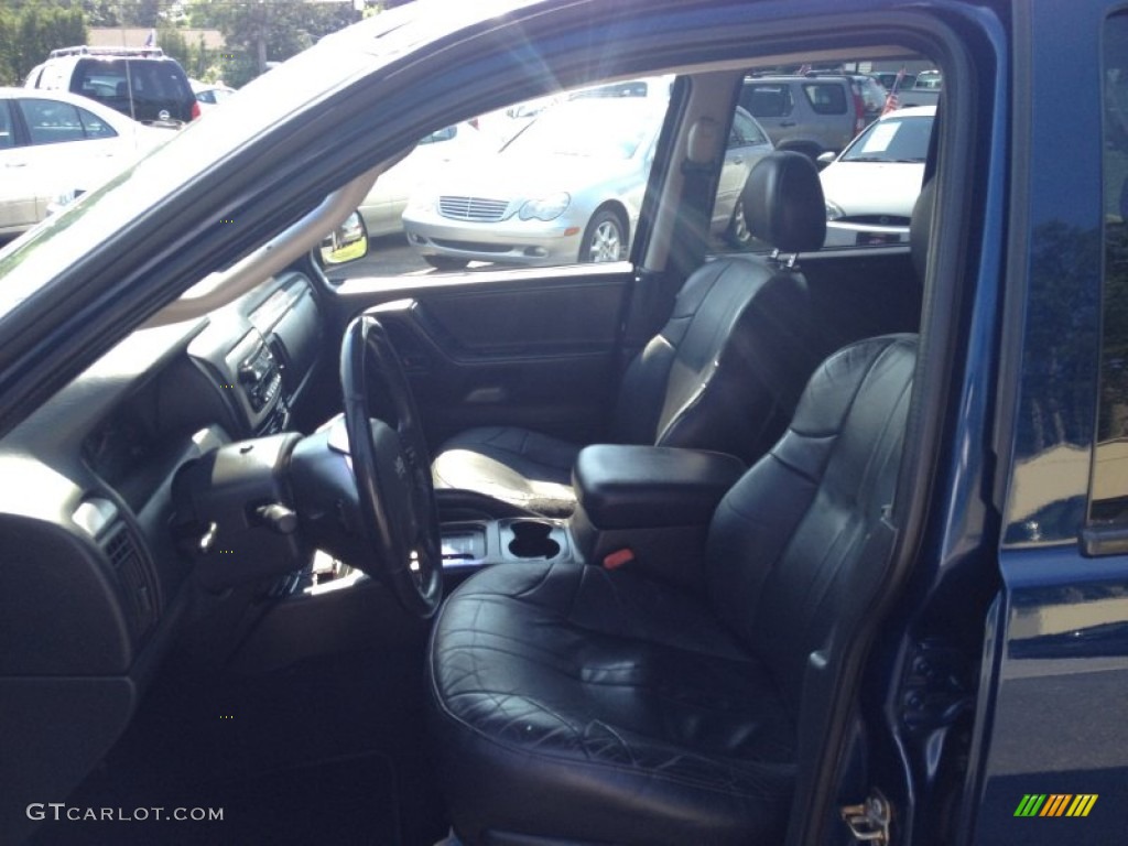 2002 Grand Cherokee Laredo 4x4 - Patriot Blue Pearlcoat / Dark Slate Gray photo #25