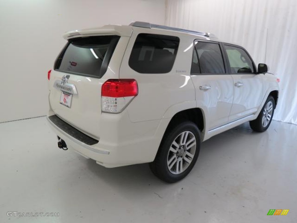 2013 4Runner Limited 4x4 - Blizzard White Pearl / Sand Beige Leather photo #19