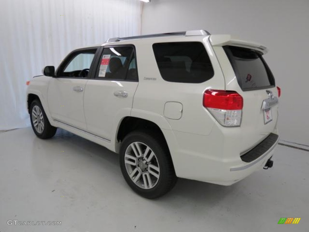 2013 4Runner Limited 4x4 - Blizzard White Pearl / Sand Beige Leather photo #21