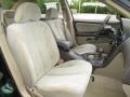 2000 Nissan Maxima Blond Interior Front Seat Photo
