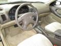 2000 Nissan Maxima Blond Interior Prime Interior Photo