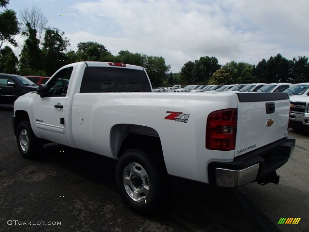 Summit White 2014 Chevrolet Silverado 2500HD LT Regular Cab 4x4 Exterior Photo #82757583
