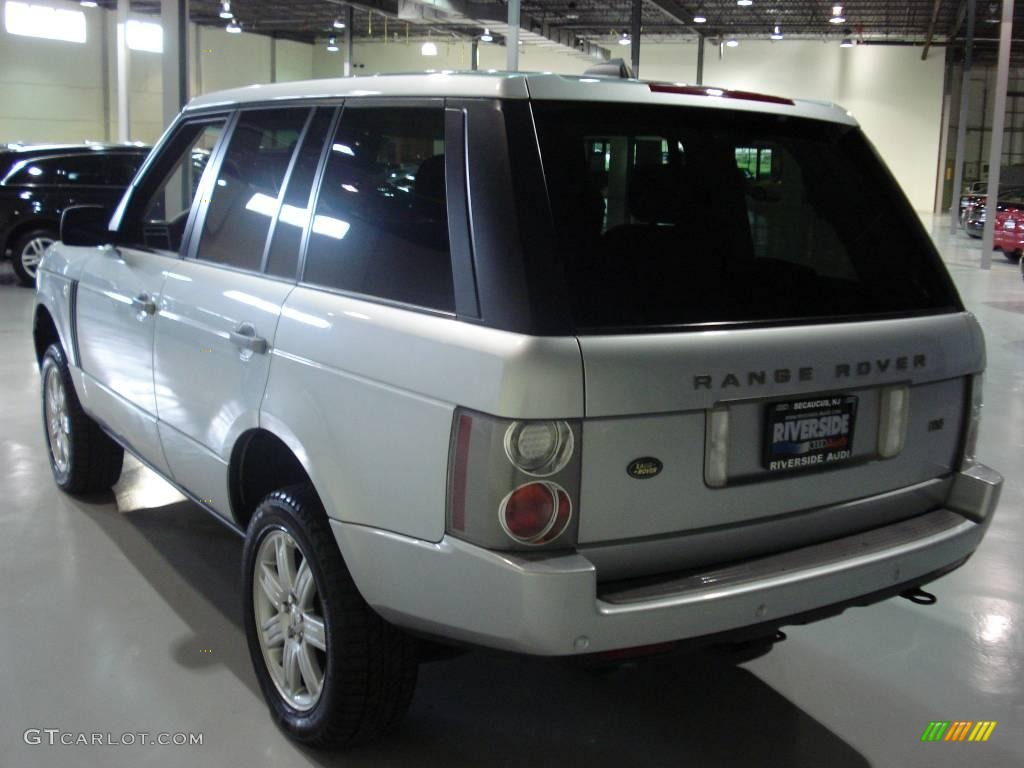 2006 Range Rover HSE - Zambezi Silver Metallic / Charcoal/Jet photo #4