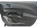 RS Jet Black Leather/Microfiber Door Panel Photo for 2013 Chevrolet Sonic #82758275