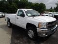 Summit White - Silverado 2500HD LT Regular Cab 4x4 Photo No. 4