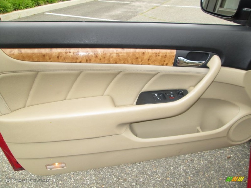 2005 Honda Accord EX-L Coupe Ivory Door Panel Photo #82759088