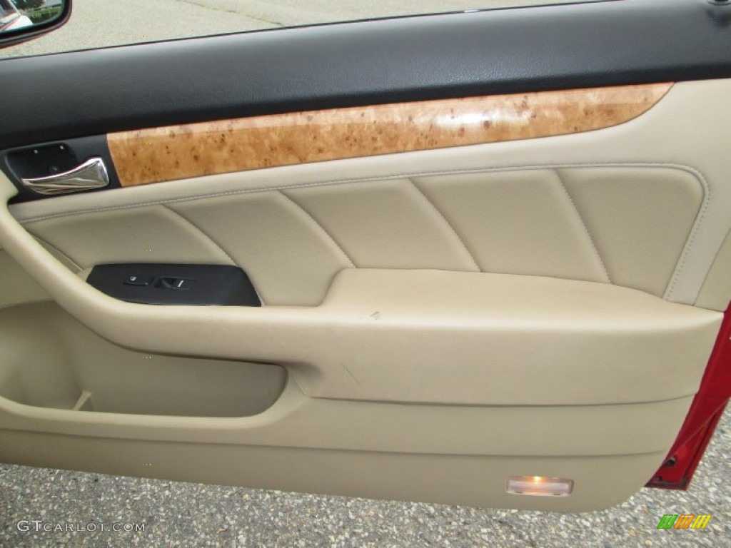 2005 Honda Accord EX-L Coupe Ivory Door Panel Photo #82759111
