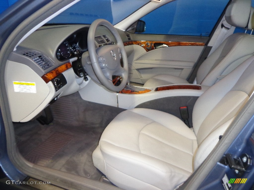 2007 E 350 Sedan - Platinum Blue Metallic / Ash photo #25