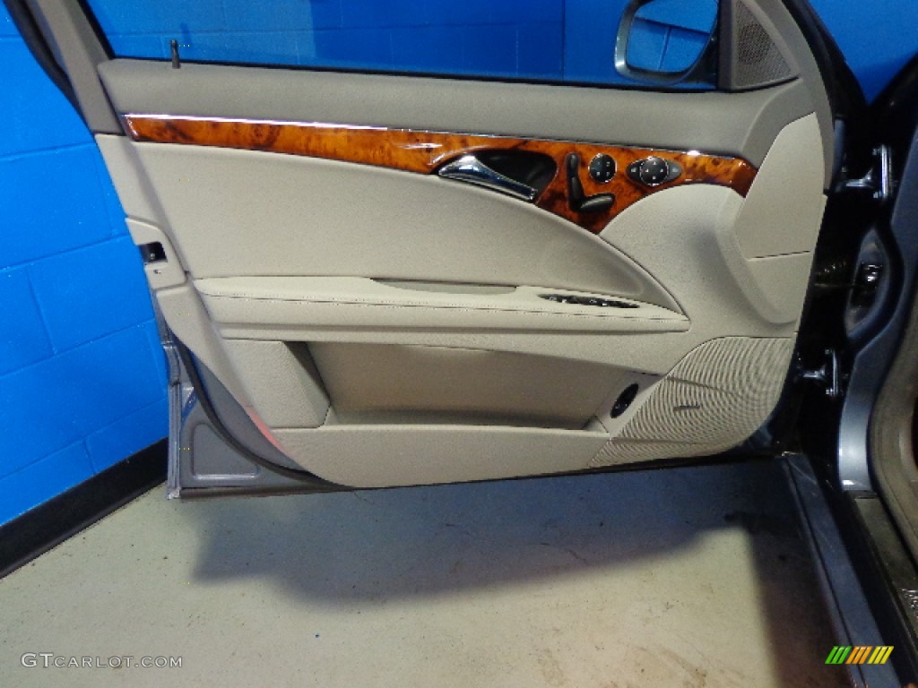 2007 E 350 Sedan - Platinum Blue Metallic / Ash photo #30