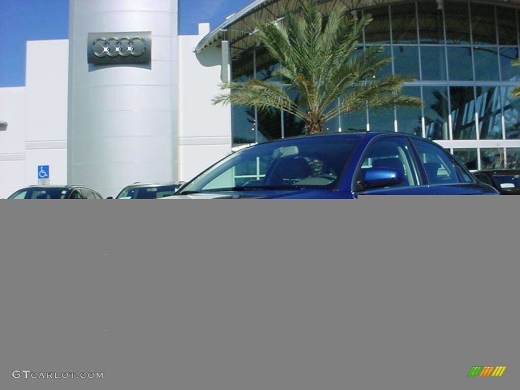 2008 A4 2.0T Special Edition Sedan - Ocean Blue Pearl Effect / Light Gray photo #7