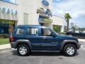 2003 Patriot Blue Pearl Jeep Liberty Sport  photo #2