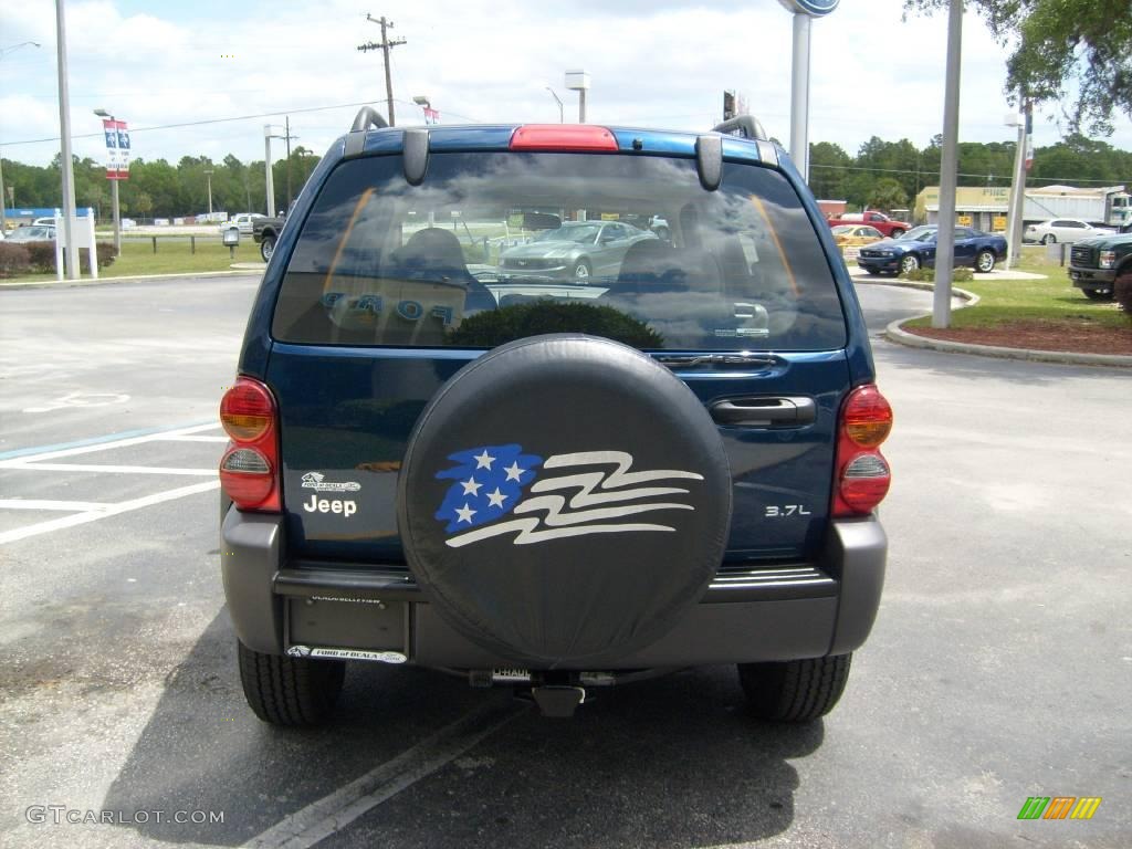 2003 Liberty Sport - Patriot Blue Pearl / Taupe photo #4
