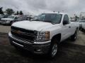 Summit White 2014 Chevrolet Silverado 2500HD LT Regular Cab 4x4 Exterior