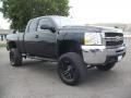 2009 Black Granite Metallic Chevrolet Silverado 2500HD LT Extended Cab #82732406