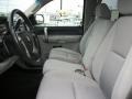 2009 Chevrolet Silverado 2500HD Light Titanium/Ebony Interior Front Seat Photo