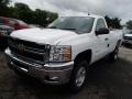 Summit White - Silverado 2500HD WT Regular Cab 4x4 Photo No. 2