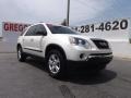 White Diamond Tricoat 2010 GMC Acadia SL