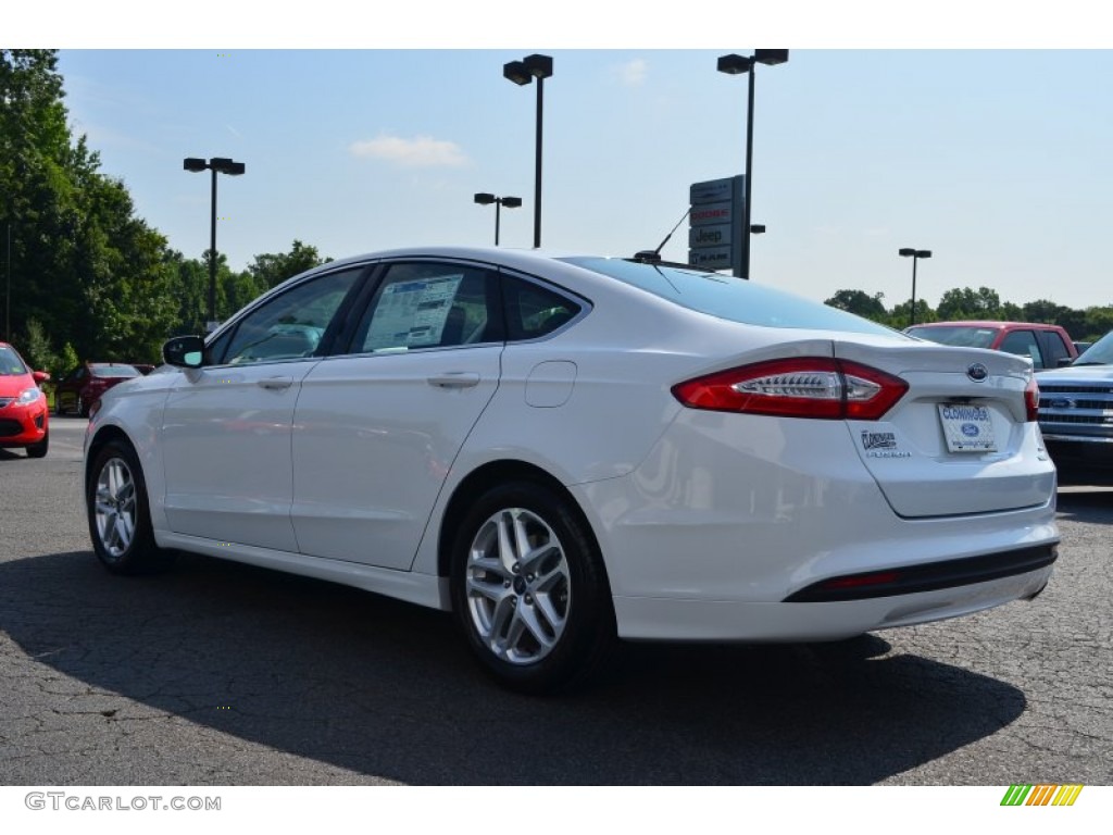 2013 Fusion SE 1.6 EcoBoost - Oxford White / Charcoal Black photo #28