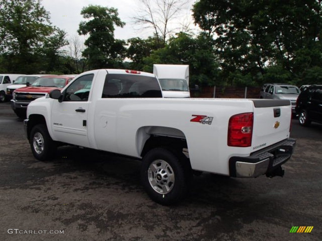 Summit White 2014 Chevrolet Silverado 2500HD LT Regular Cab 4x4 Exterior Photo #82761844