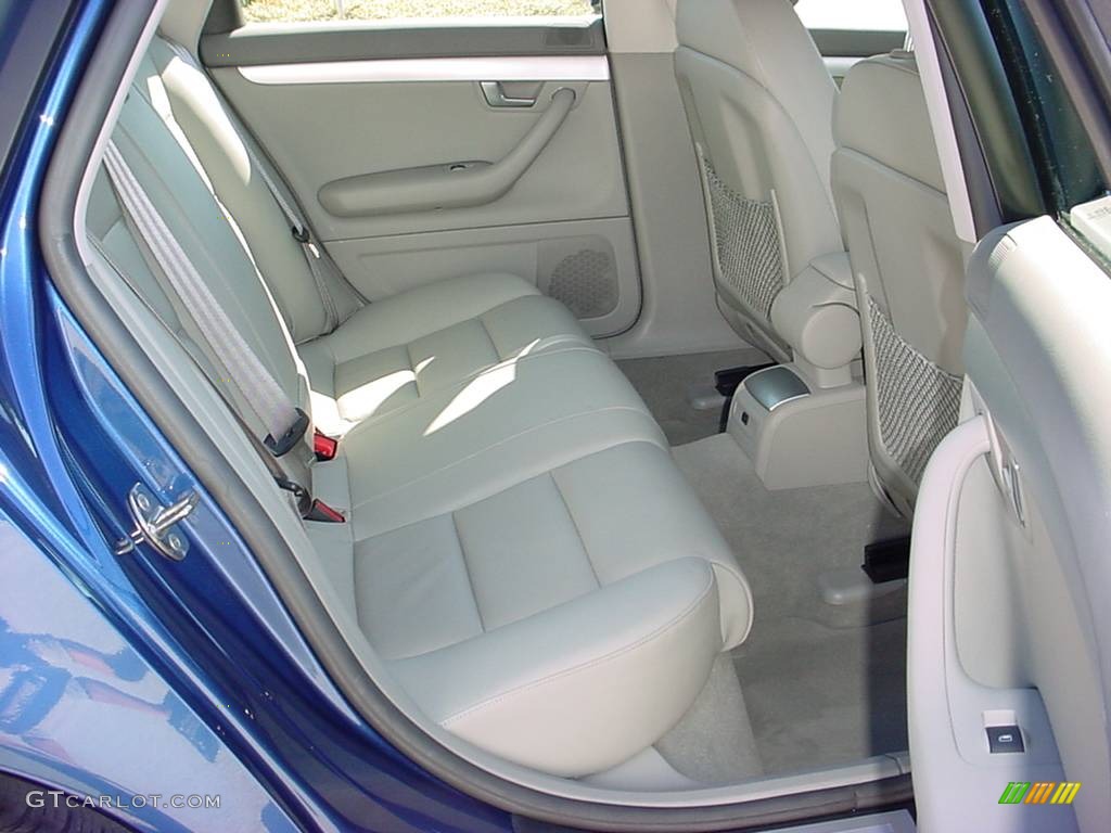 2008 A4 2.0T Special Edition Sedan - Ocean Blue Pearl Effect / Light Gray photo #11