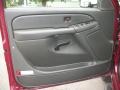 2006 Chevrolet Silverado 1500 Dark Charcoal Interior Door Panel Photo