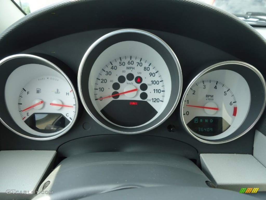 2007 Caliber R/T AWD - Steel Blue Metallic / Dark Slate Gray photo #24