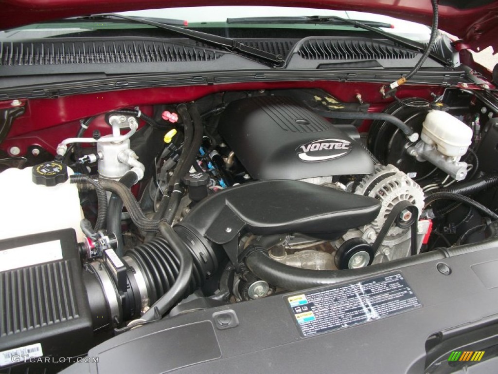 2006 Chevrolet Silverado 1500 LT Crew Cab 4x4 5.3 Liter OHV 16-Valve Vortec V8 Engine Photo #82762430