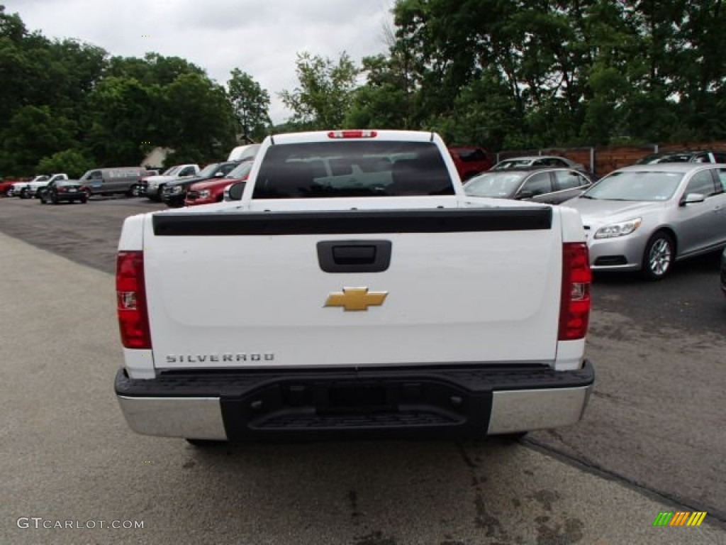 2013 Silverado 1500 Work Truck Regular Cab - Summit White / Dark Titanium photo #7