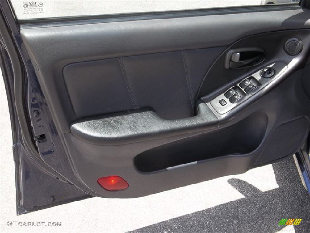 2003 Elantra GT Hatchback - Carbon Blue / Dark Gray photo #20