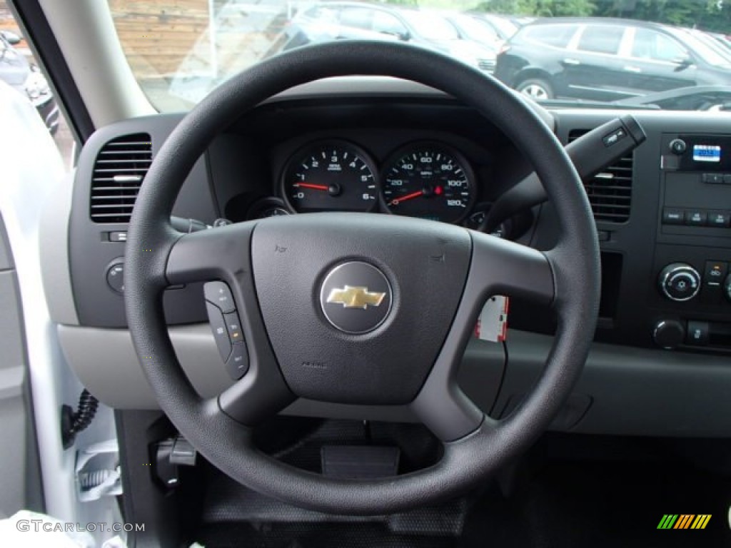 2013 Silverado 1500 Work Truck Regular Cab - Summit White / Dark Titanium photo #16